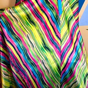 Floor length. A-Line. Dress.